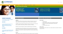Desktop Screenshot of criterion-software.com